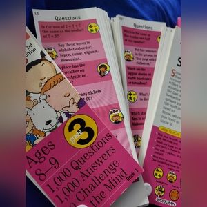 Brain Quest Ages 8-9 3rd Grade 1000 questions and answers to challenge the mind